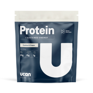 UCAN Energy + whey protein Cookies & Cream